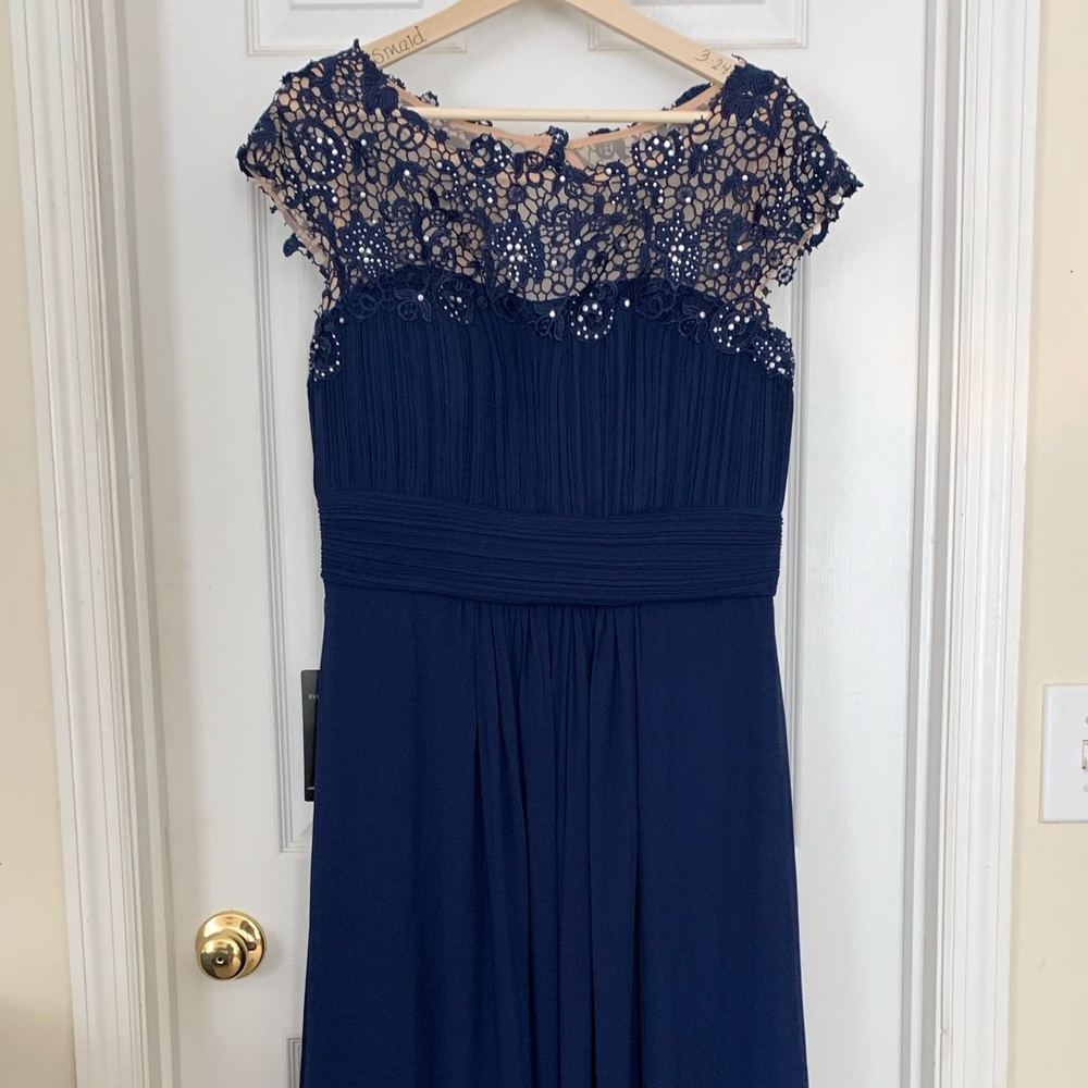 Navy Blue Formal Dress